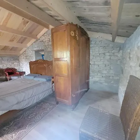 Nuit Insolite, Chambre Au Dessus D'Une Etable La Chapelle-Themer Exterior foto